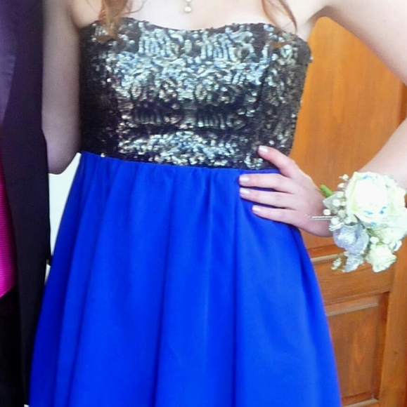 GB Strapless High Low Dress - Picture 9 of 10